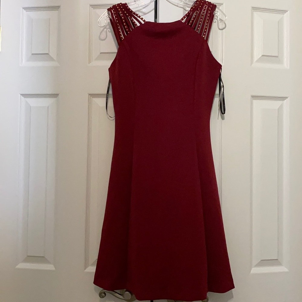 Red dress